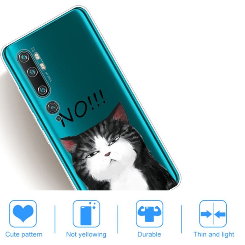 Coque Xiaomi Mi Note 10 / Note 10 Pro Le Chat Qui Dit Non