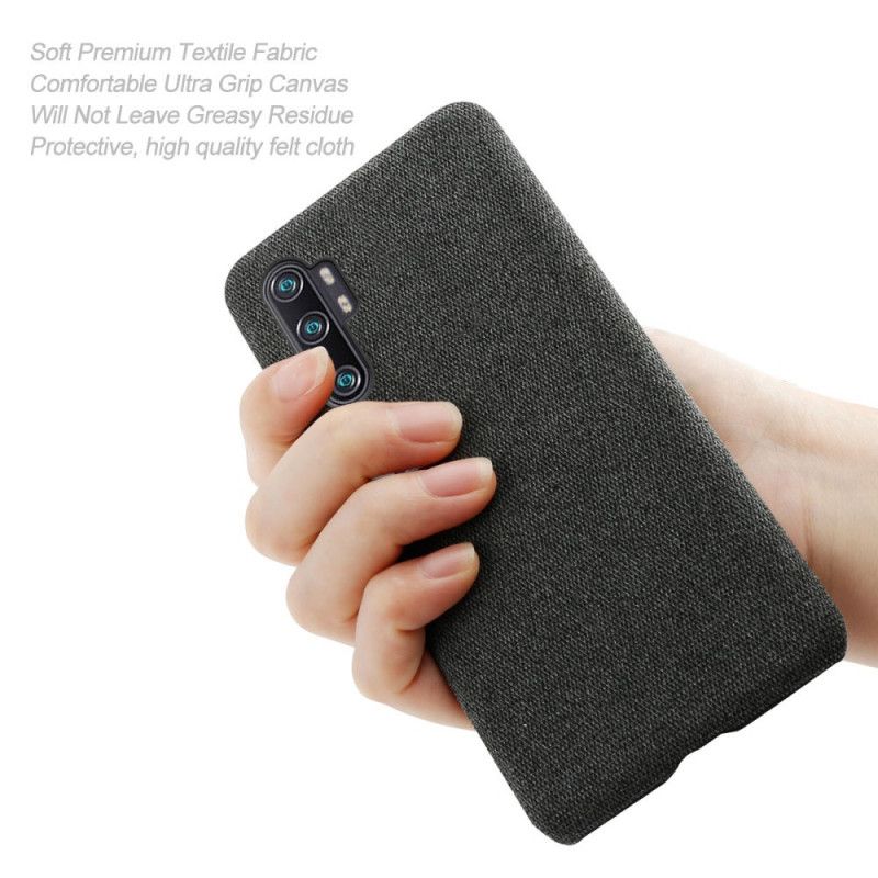 Coque Xiaomi Mi Note 10 / Note 10 Pro Texture Tissu Ksq