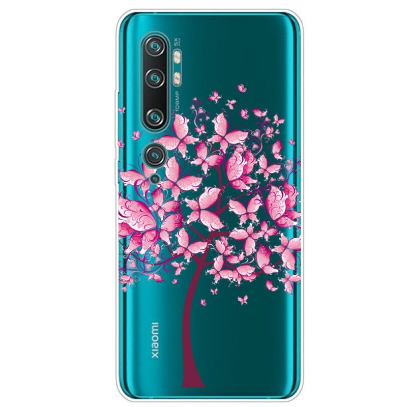 Coque Xiaomi Mi Note 10 / Note 10 Pro Top Arbre Rose