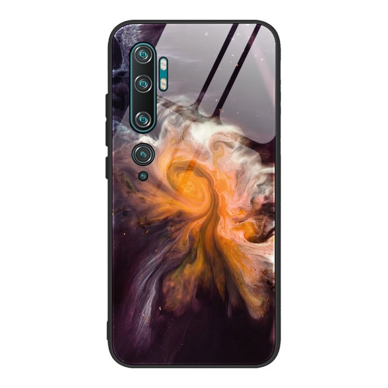 Coque Xiaomi Mi Note 10 Verre Trempé Marble Colors