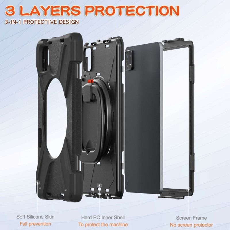 Coque Xiaomi Pad 6 Anneau-Support Rotatif