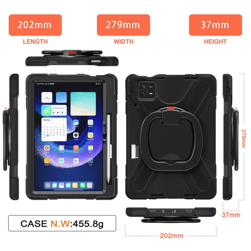 Coque Xiaomi Pad 6 Support Rotatif et Bandoulière