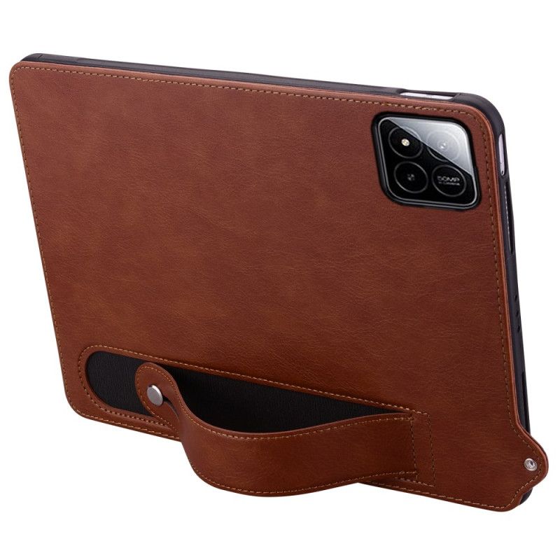 Coque Xiaomi Pad 7 / Pad 7 Pro Simili Cuir avec Sangle-Support