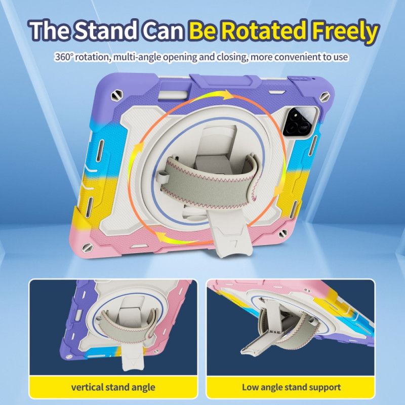 Coque Xiaomi Pad 7 / Pad 7 Pro Ultra Résistante avec Sangle et Support