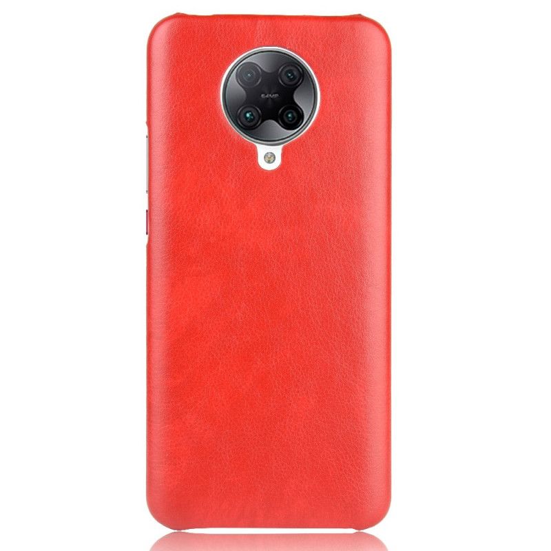 Coque Xiaomi Poco F2 Pro Effet Cuir Litchi Performance