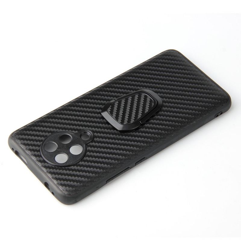 Coque Xiaomi Poco F2 Pro Fibre Carbone Anneau-support