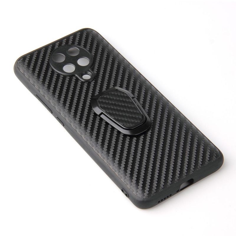 Coque Xiaomi Poco F2 Pro Fibre Carbone Anneau-support