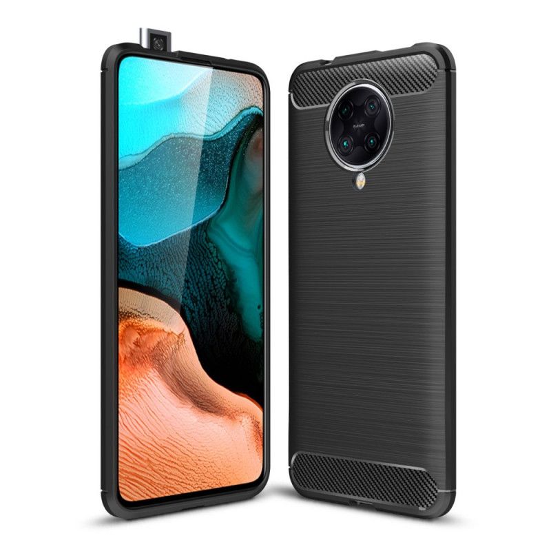 Coque Xiaomi Poco F2 Pro Fibre Carbone Brossée