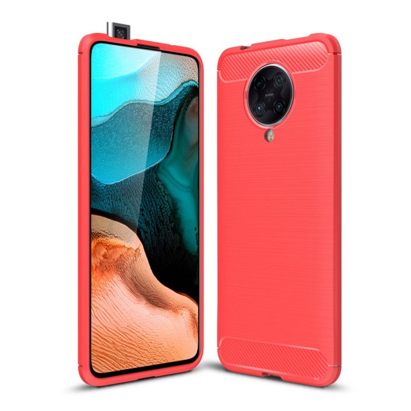 Coque Xiaomi Poco F2 Pro Fibre Carbone Brossée