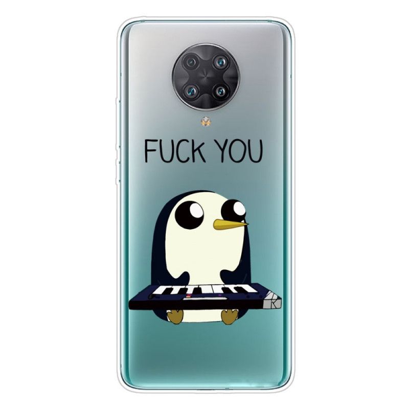 Coque Xiaomi Poco F2 Pro Pingouin Fuck You