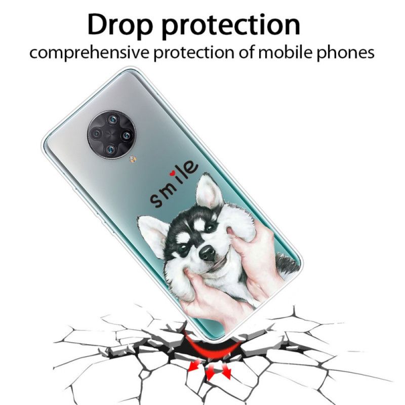 Coque Xiaomi Poco F2 Pro Smile Dog