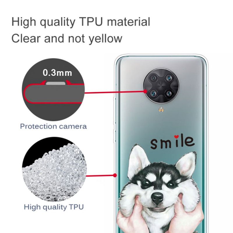 Coque Xiaomi Poco F2 Pro Smile Dog