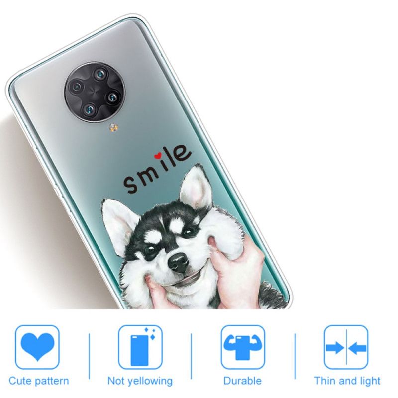 Coque Xiaomi Poco F2 Pro Smile Dog