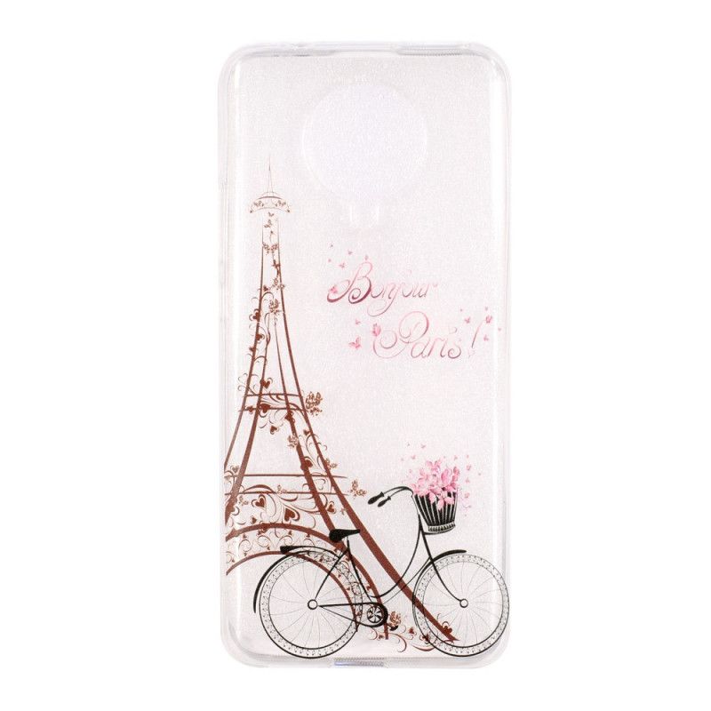 Coque Xiaomi Poco F2 Pro Transparente Bonjour Paris