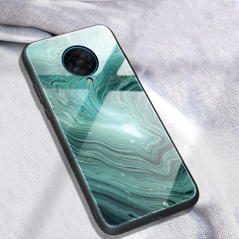 Coque Xiaomi Poco F2 Pro Verre Trempé Marble Colors