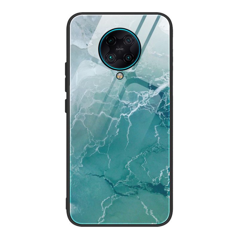 Coque Xiaomi Poco F2 Pro Verre Trempé Marble Colors