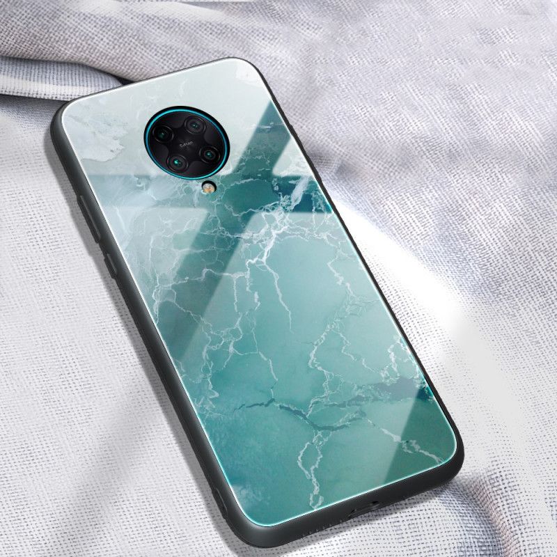 Coque Xiaomi Poco F2 Pro Verre Trempé Marble Colors