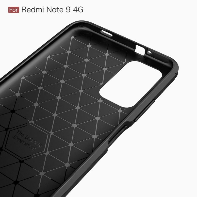 Coque Xiaomi Poco M3 Fibre Carbone Brossée