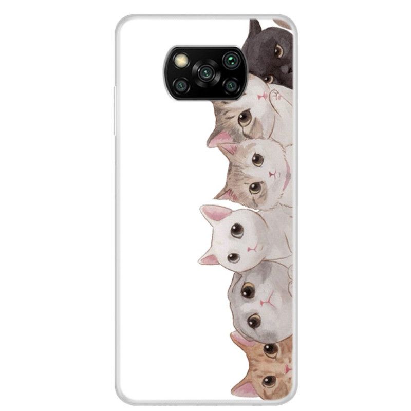 Coque Xiaomi Poco X3 Chats À L'écoute