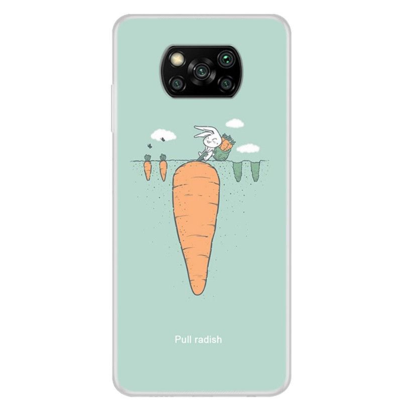 Coque Xiaomi Poco X3 Lapin Au Jardin