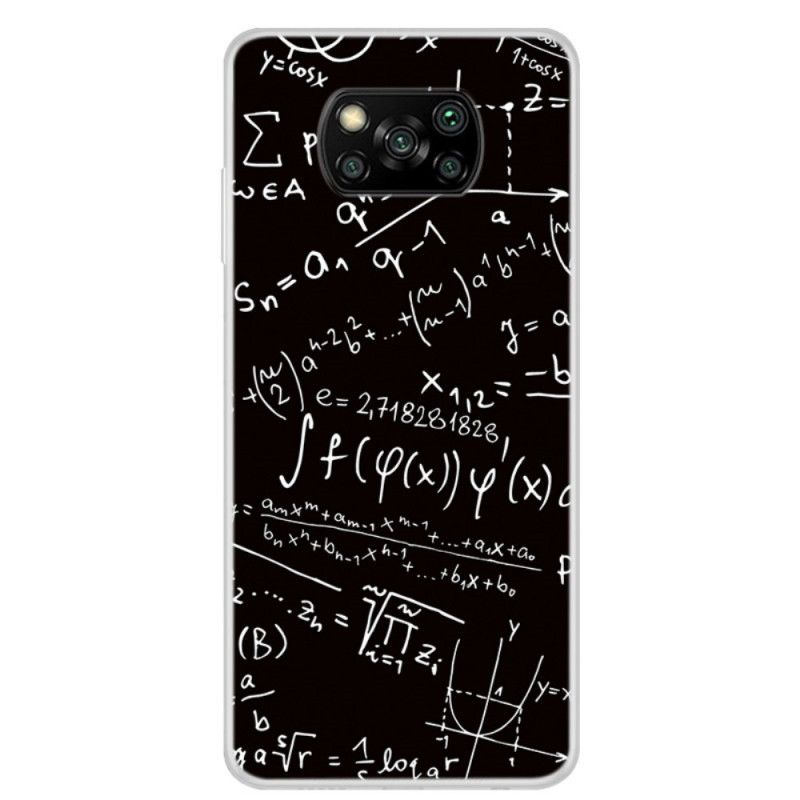 Coque Xiaomi Poco X3 Mathématiques