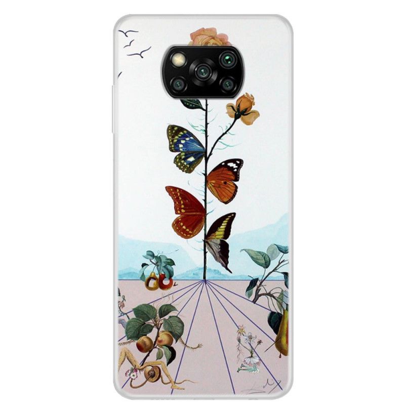 Coque Xiaomi Poco X3 Papillons De La Nature