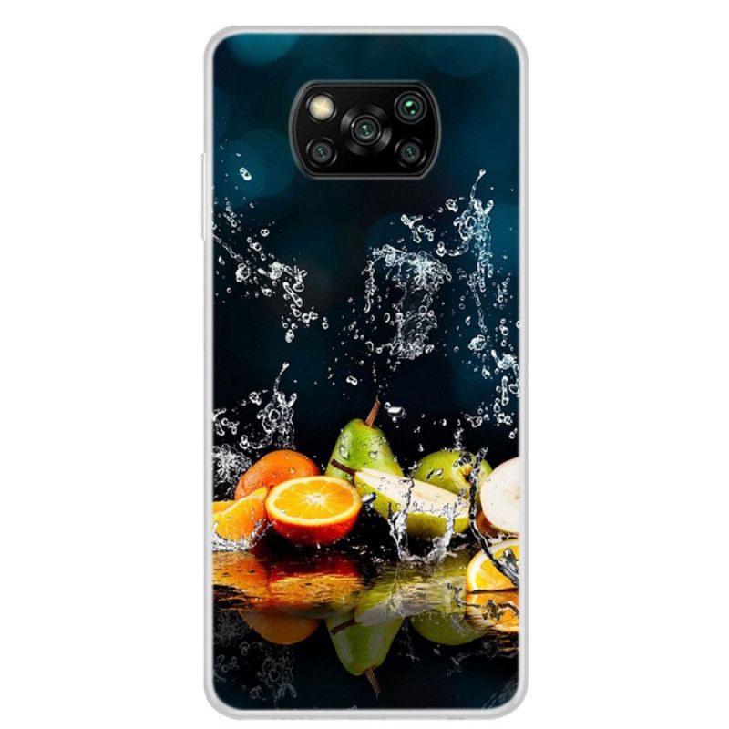 Coque Xiaomi Poco X3 Splash D'agrumes