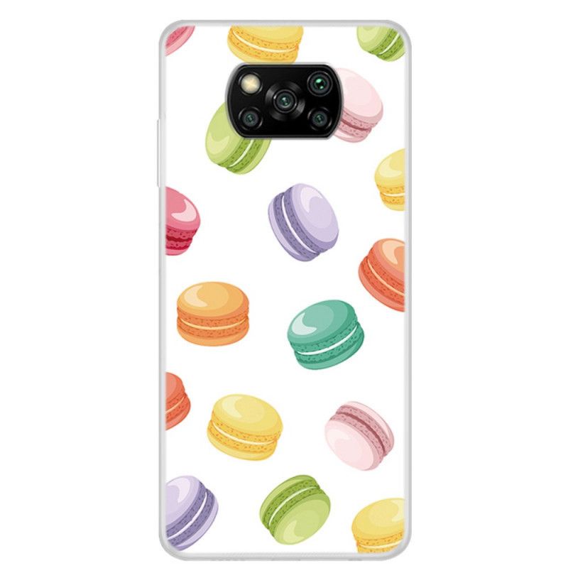 Coque Xiaomi Poco X3 Sweet Macarons