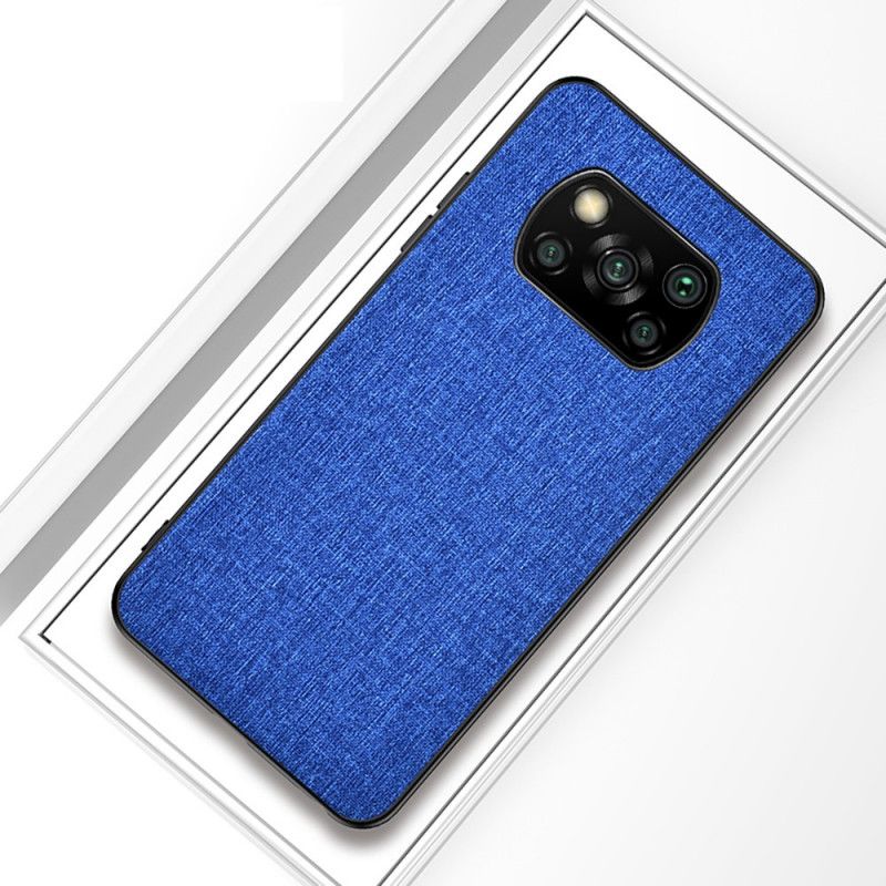 Coque Xiaomi Poco X3 Texture Tissu