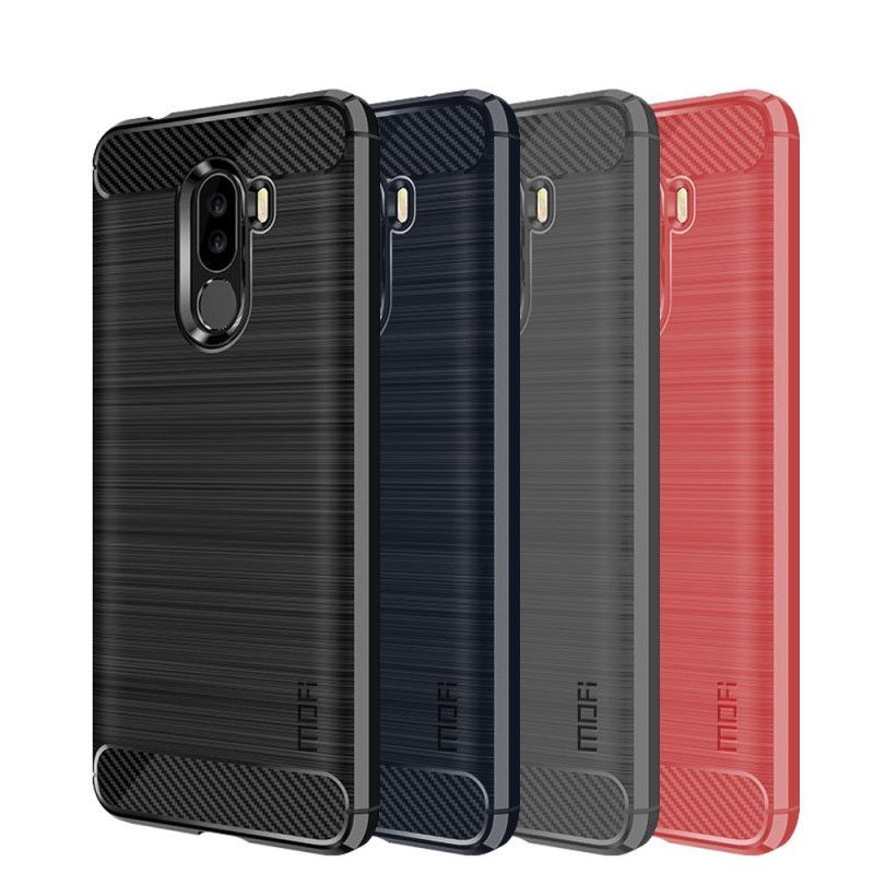 Coque Xiaomi Pocophone F1 Fibre Carbone Brossée Mofi