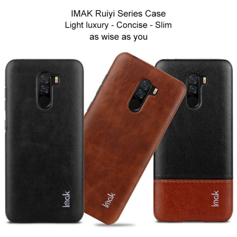 Coque Xiaomi Pocophone F1 Imak Ruiyi Series Effet Cuir