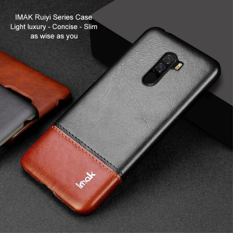 Coque Xiaomi Pocophone F1 Imak Ruiyi Series Effet Cuir