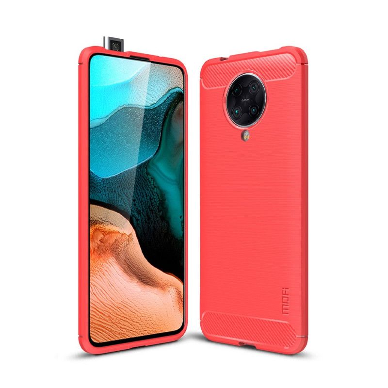 Coque Xiaomi Pocophone F2 Pro Fibre Carbone Brossée Mofi