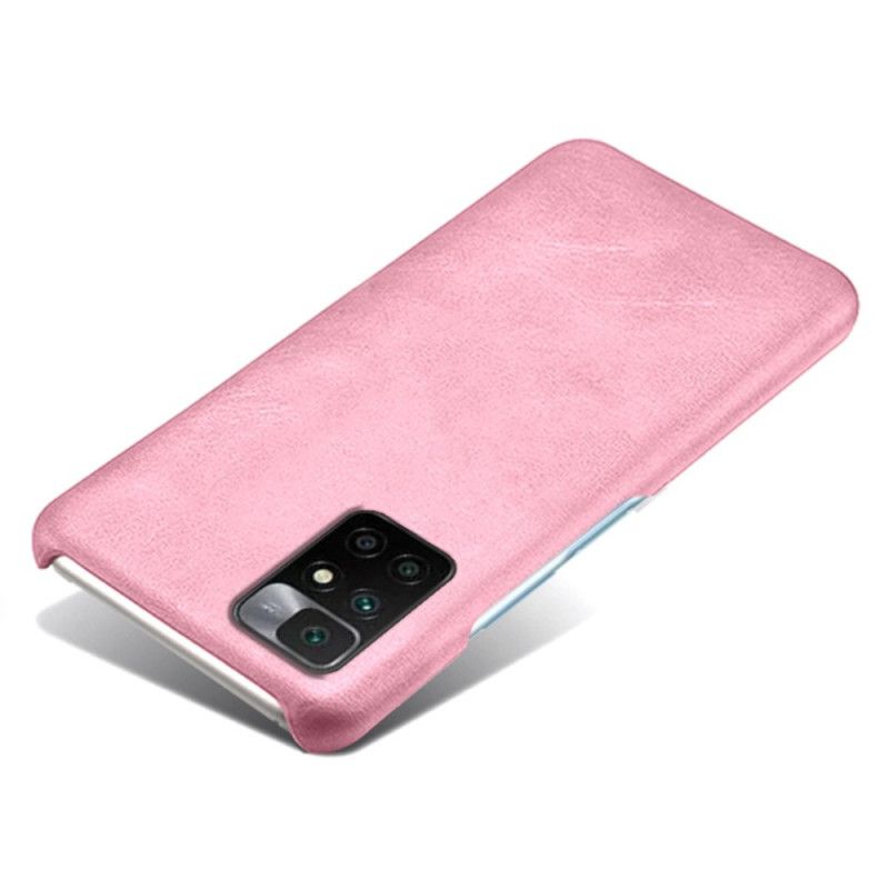 Coque Xiaomi Redmi 10 Effet Cuir Ksq