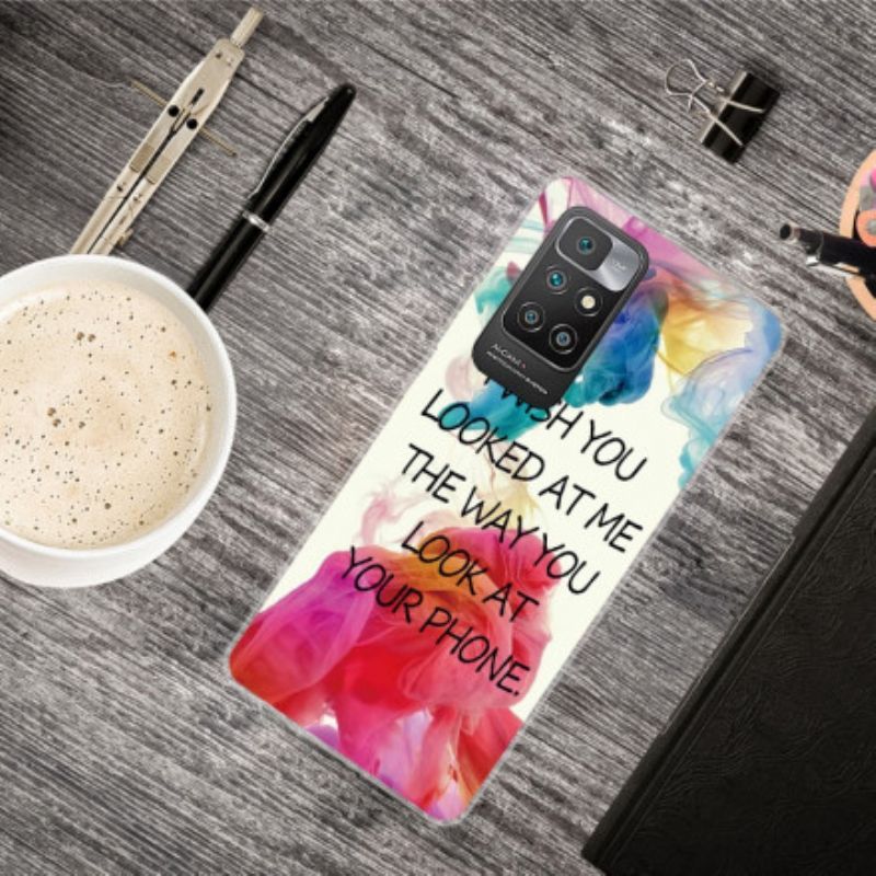 Coque Xiaomi Redmi 10 I Wish You Looked At Me
