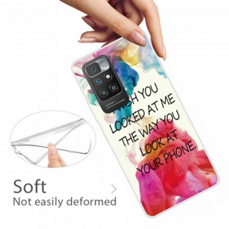 Coque Xiaomi Redmi 10 I Wish You Looked At Me