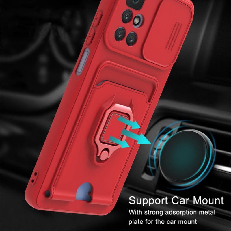 Coque Xiaomi Redmi 10 Multi-fonctionnelle Magnétique