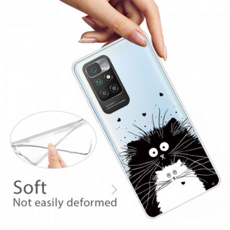 Coque Xiaomi Redmi 10 Regarde Les Chats