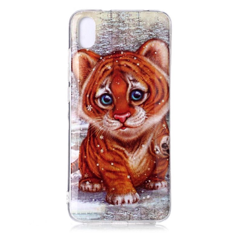 Coque Xiaomi Redmi 7a Bébé Tigre