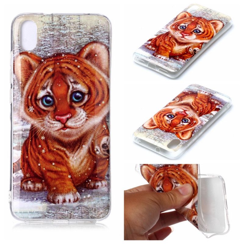 Coque Xiaomi Redmi 7a Bébé Tigre