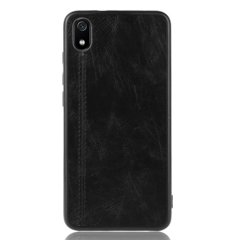 Coque Xiaomi Redmi 7a Effet Cuir Couture