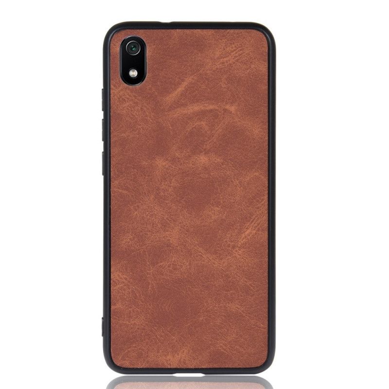 Coque Xiaomi Redmi 7a Effet Cuir Premium