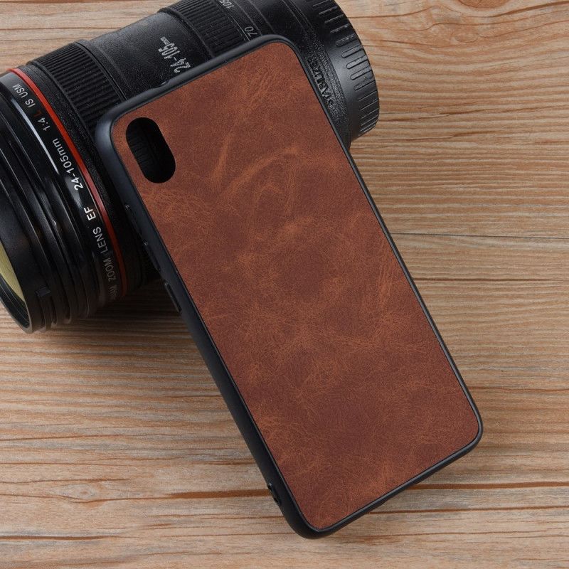 Coque Xiaomi Redmi 7a Effet Cuir Premium