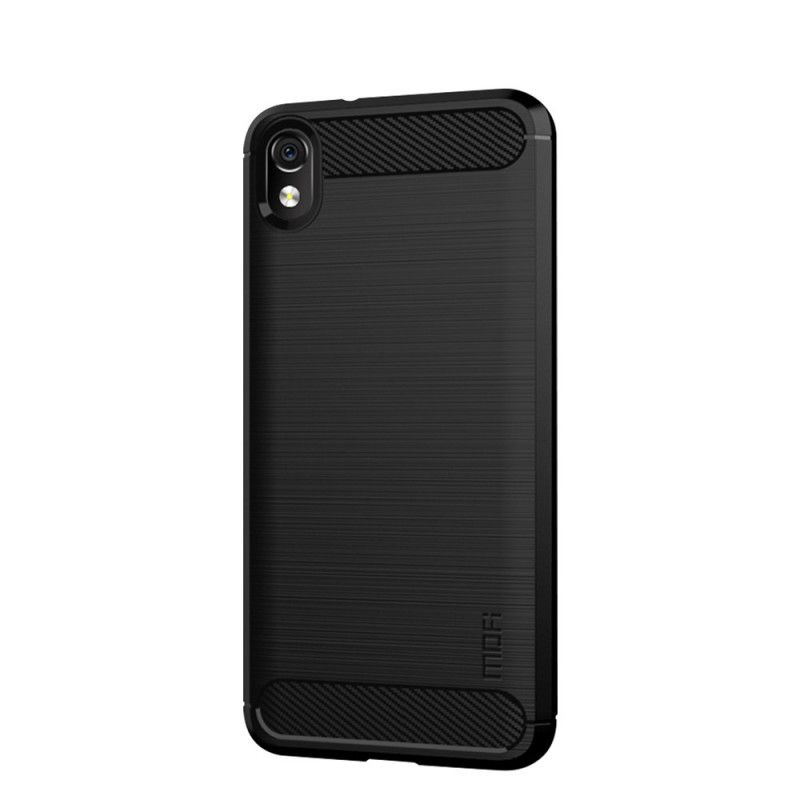 Coque Xiaomi Redmi 7a Fibre Carbone Brossée Mofi