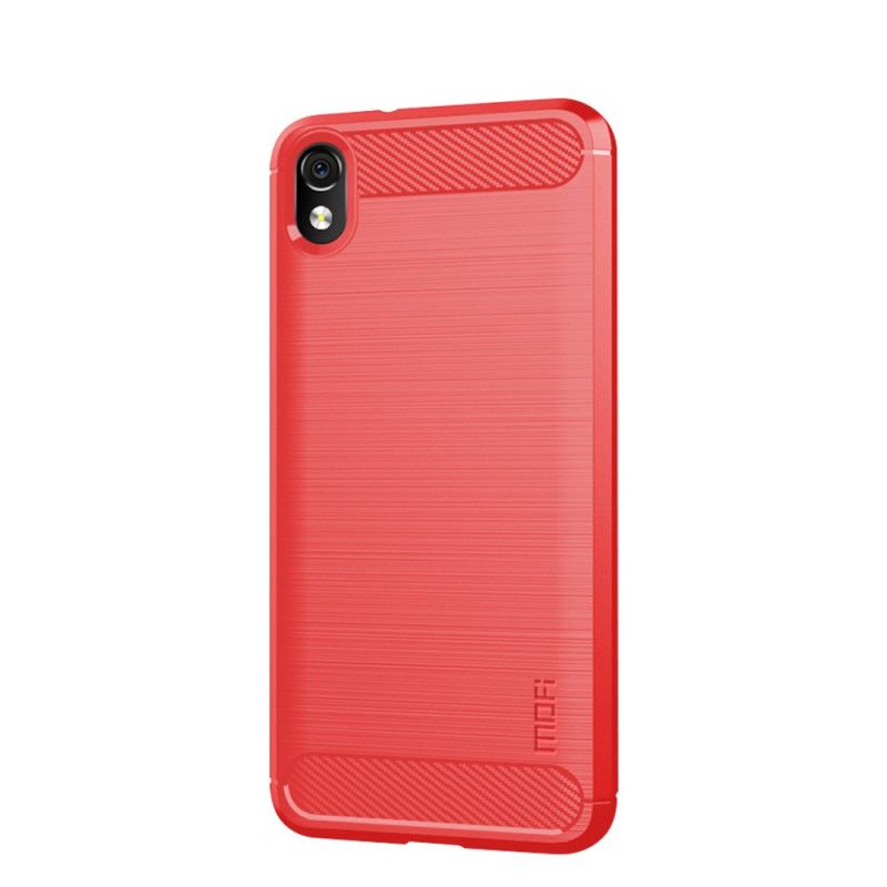 Coque Xiaomi Redmi 7a Fibre Carbone Brossée Mofi