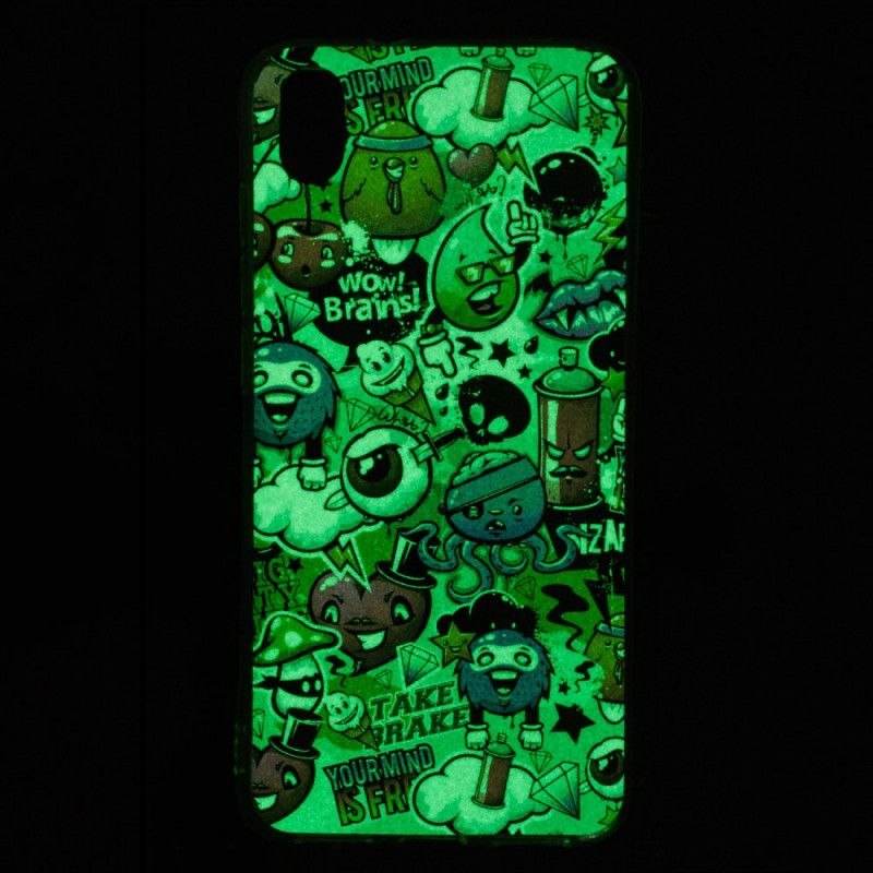 Coque Xiaomi Redmi 7a Folie Fluorescente