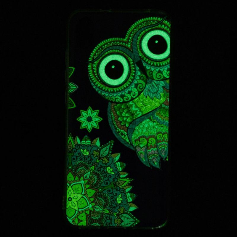 Coque Xiaomi Redmi 7a Hibou Fluorescente