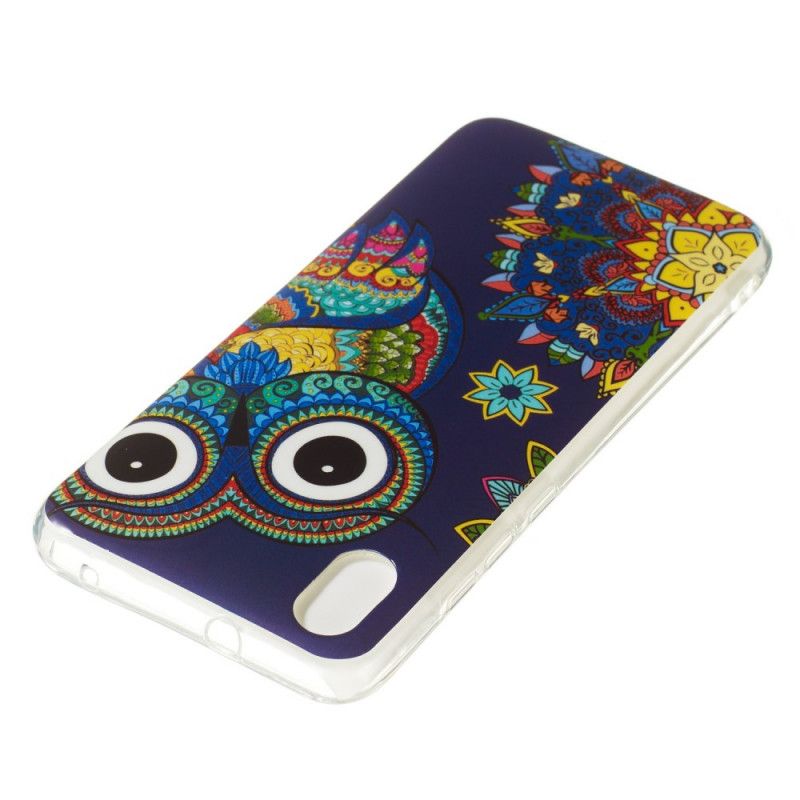 Coque Xiaomi Redmi 7a Hibou Fluorescente