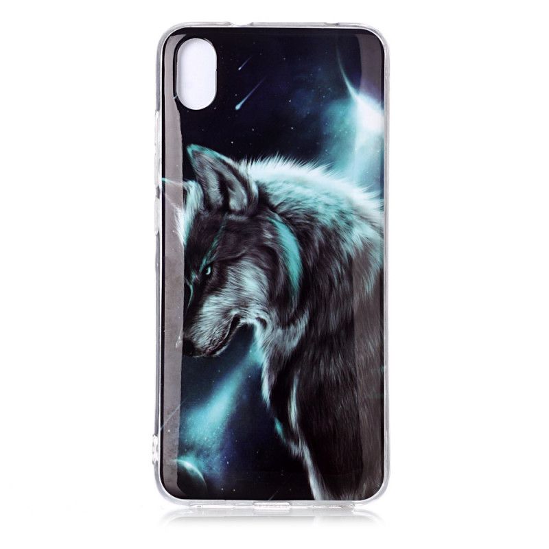 Coque Xiaomi Redmi 7a Loup Royal