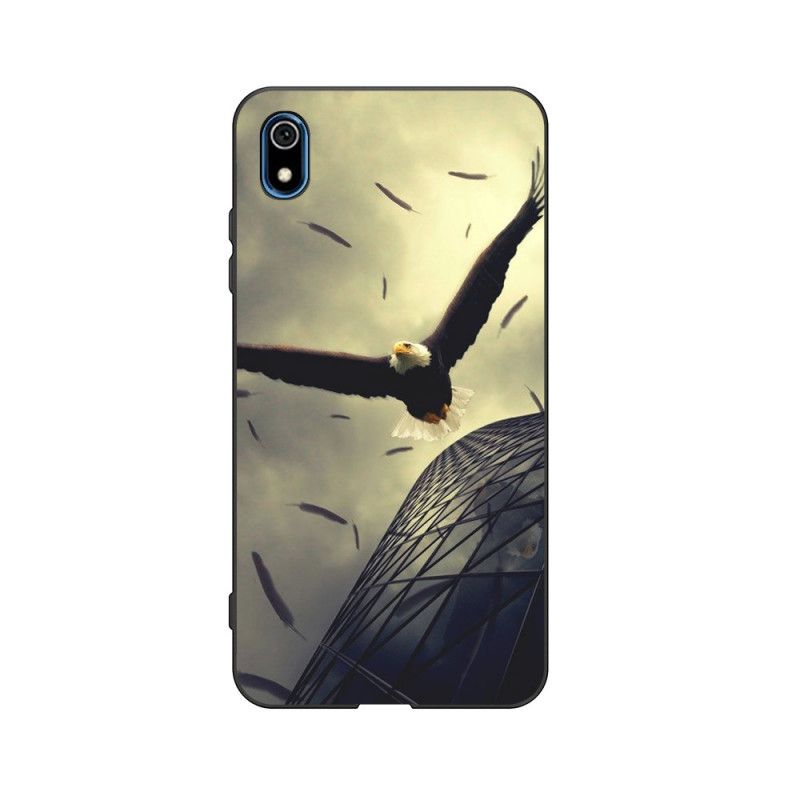 Coque Xiaomi Redmi 7a Silicone Flexible Aigle En Ville